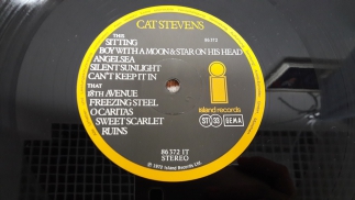 Cat Stevens ‎	1972	Catch Bull At Four	Island Records ‎	Germany	