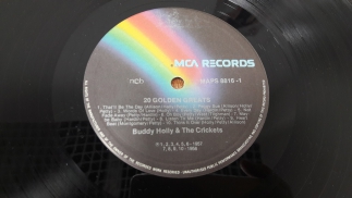 Buddy Holly & The Crickets 	1978	20 Golden Greats	MCA Records ‎	UK	