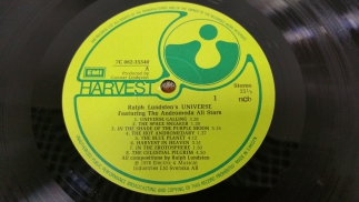Ralph Lundsten's Universe Featuring The Andromeda All Stars	1977	 Universe	Harvest ‎	UK	