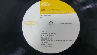 Soft Machine	1972	Six Album	Epic	Japan	