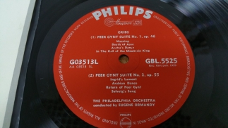 Grieg Mendelsohn	1960	Eugene Ormandy PO 	Philips	