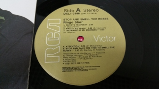 Ringo Star 1981 Stop And Smell The Roses RCA Canada
