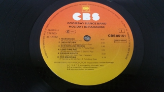 Goombay Dance Band	1981	Holiday In Paradise	CBS 	Holland	