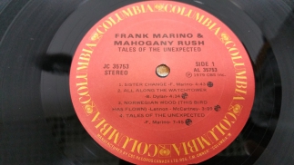 Frank Marino & Mahogany Rush	1979	Tales Of The Unexpected	Columbia	Canada	