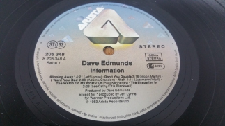 Dave Edmunds 	1983	Information	Arista 	Germany