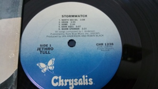 Jethro Tull Stormwatch	Chrysalis	US