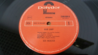 Ben Webster	1966	Blue Light	Polydor Medium	Holland