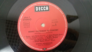 Benny Goodman And His Orchestra	1971	Concert Recorded Live In Stockholm	Decca	Germany