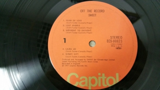 Sweet	1977	Off The Record	Capitol	Japan