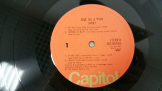 Sweet	1976	Give Us A Wink	Capitol	Japan