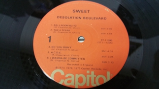 Sweet	1974	Desolation Boulevard	Capitol	USA