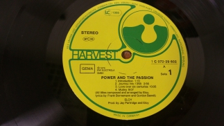 Eloy 	1975	Power And The Passion	Harvest	Germany