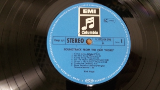 Pink Floyd	1969	"More"	Columbia	Germany	