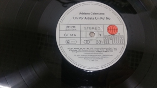 Adriano Celentano	1980	Un Po' Artista Un Po' No	Ariola	Germany	